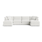 Canapé d'angle modulaire en U 6 pièces Get Together™, standard, sel marin