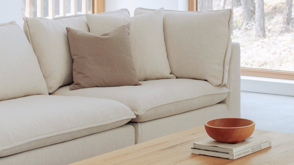 Canapé modulaire 2 pièces Chill Time, bouleau