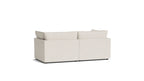 Canapé modulaire 2 pièces Chill Time, bouleau
