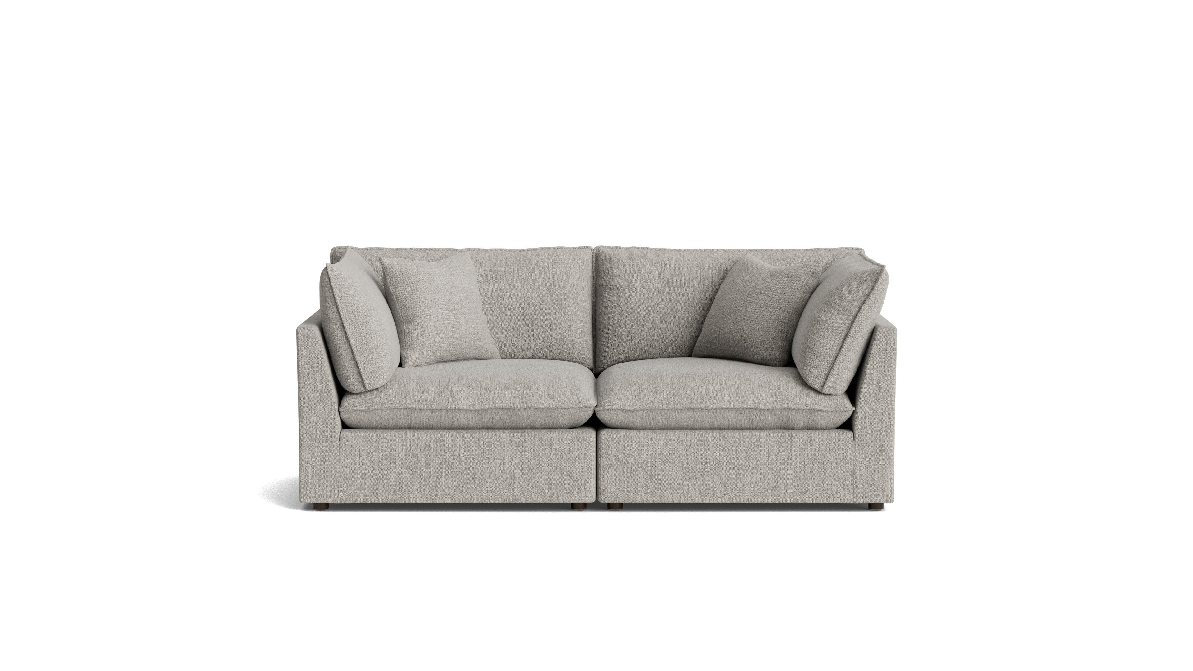 Canapé modulaire 2 pièces Chill Time, couleur bruyère