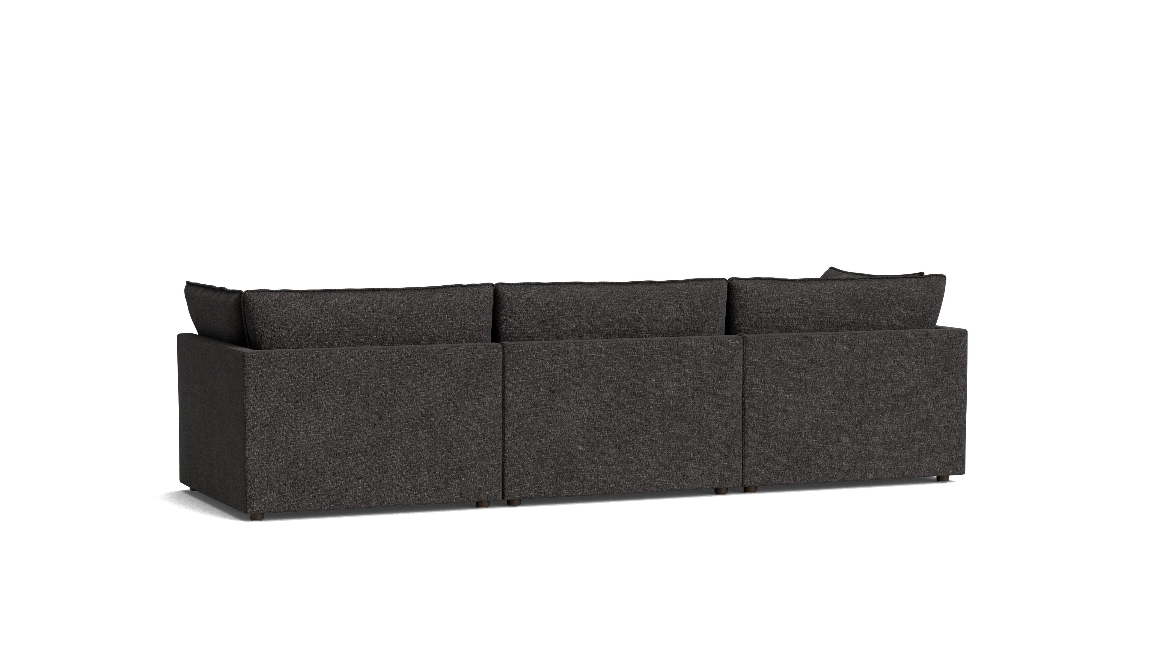 Canapé modulaire 3 pièces Chill Time, Dark Shadow