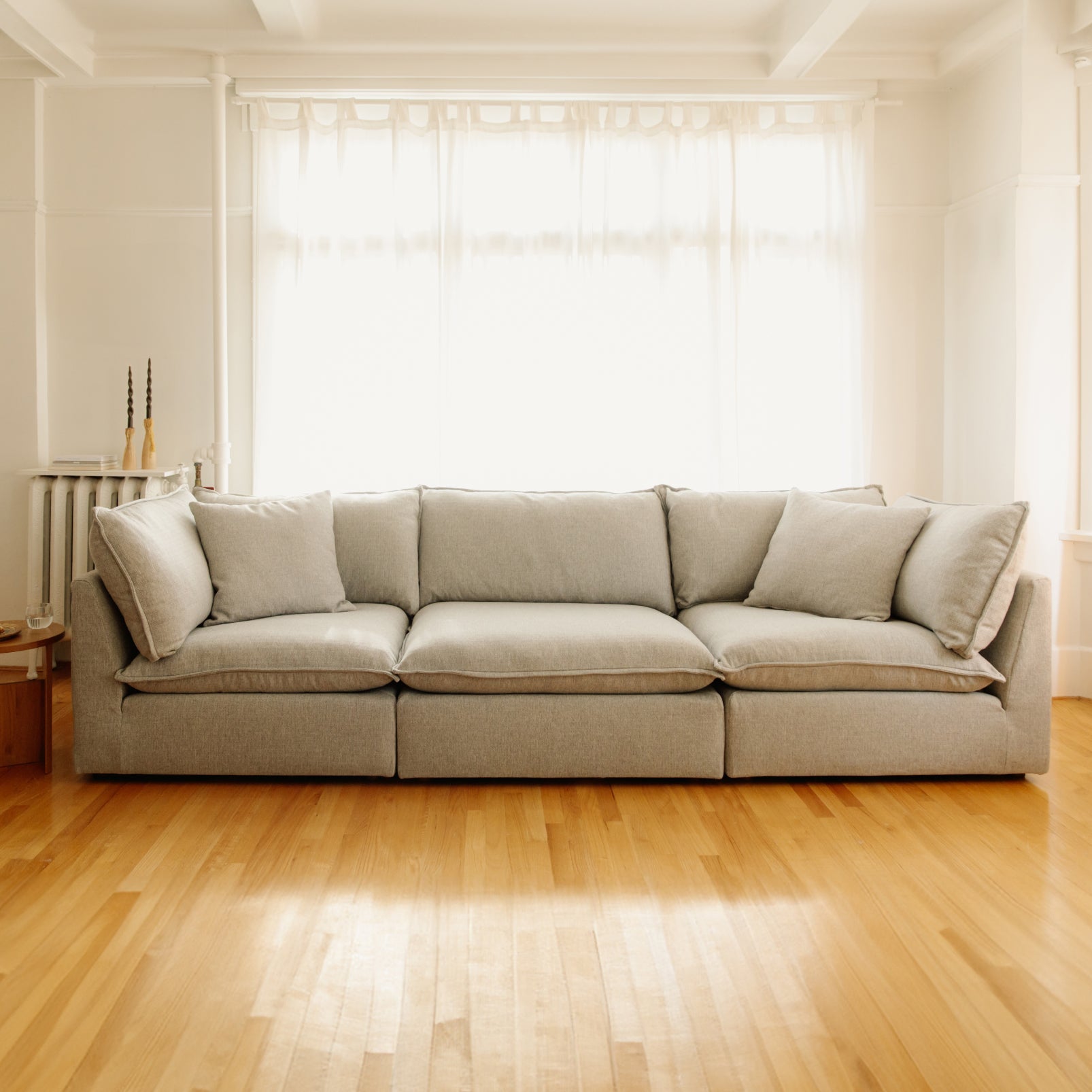 Canapé modulaire 3 pièces Chill Time, couleur bruyère