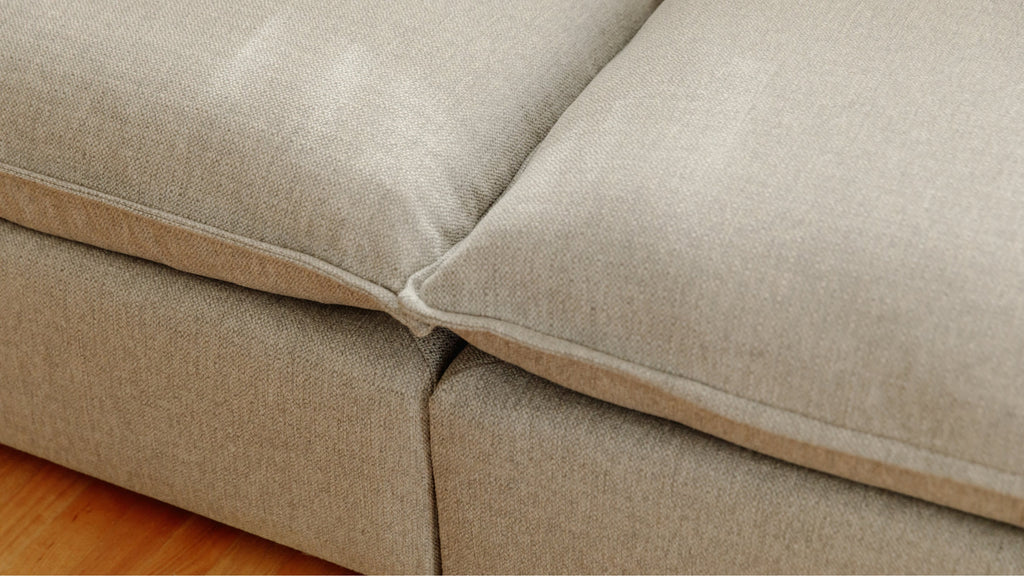 Canapé d'angle modulaire 5 pièces Chill Time, couleur bruyère