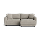 Canapé d'angle modulaire Soft Spot 2 pièces, côté droit, couleur avoine