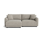 Canapé d'angle modulaire Soft Spot 2 pièces, gauche, couleur avoine