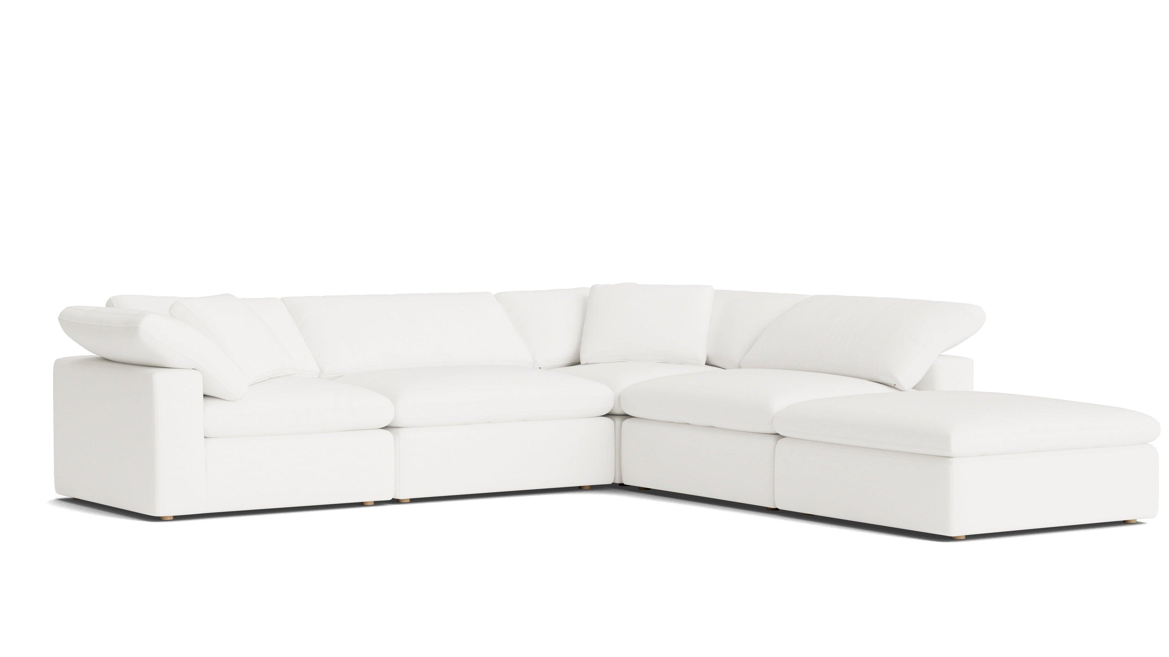 Canapé d'angle modulaire 5 pièces Movie Night™, grand modèle, Brie