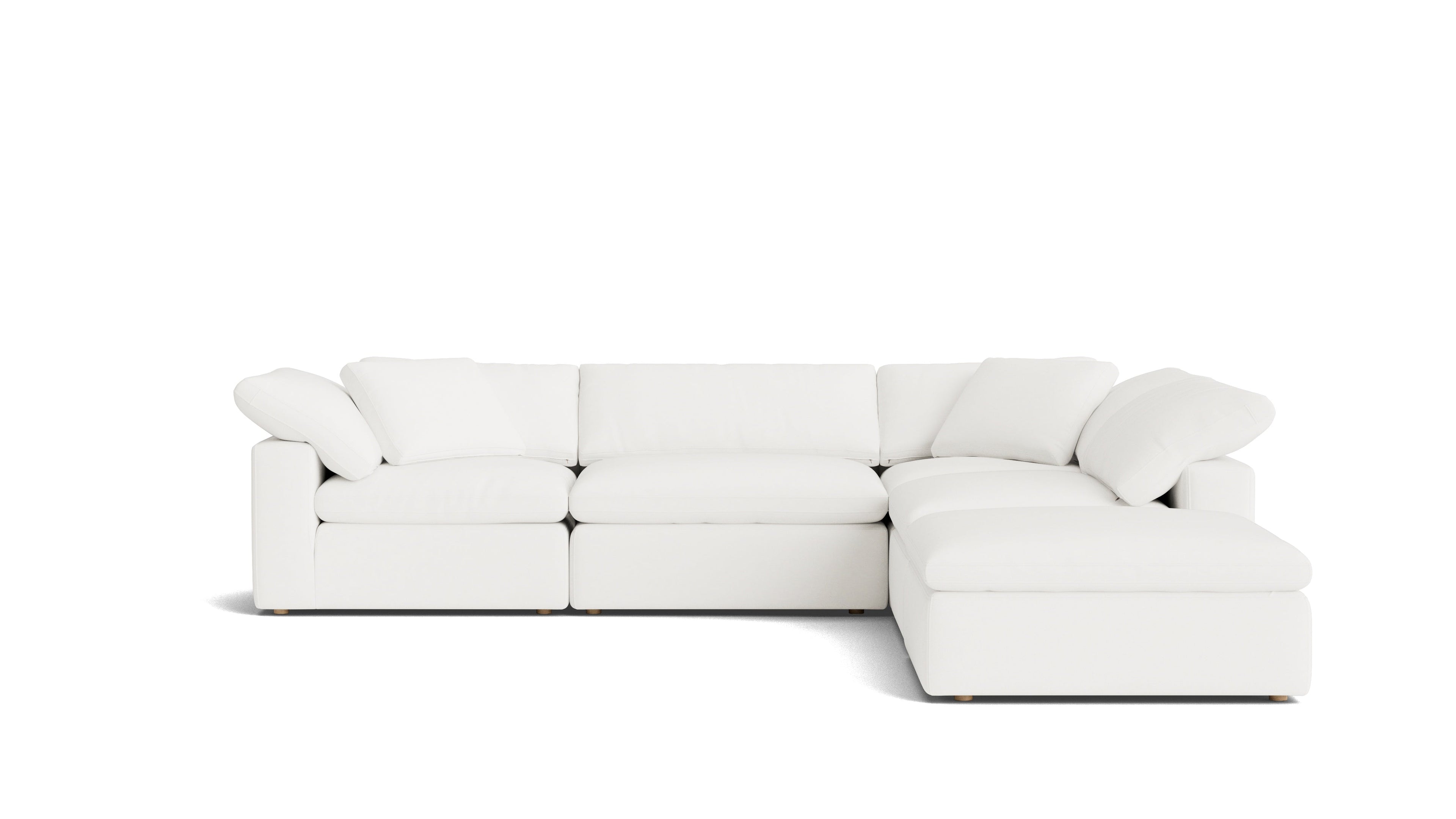 Canapé d'angle modulaire 5 pièces Movie Night™, grand modèle, Brie