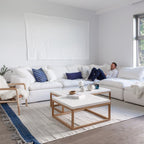 Canapé d'angle modulaire 5 pièces Movie Night™, grand modèle, Brie