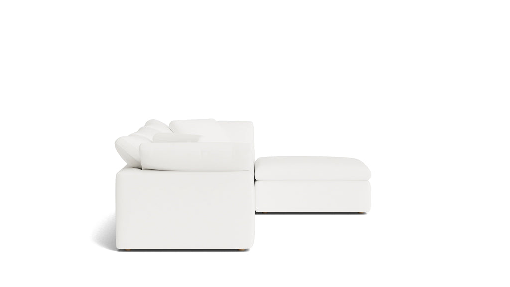 Canapé d'angle modulaire 4 pièces Movie Night™, grand modèle, Brie