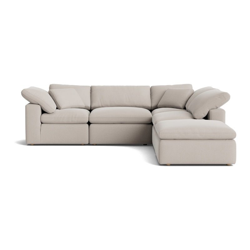 Canapé d'angle modulaire 5 pièces Movie Night™, standard, couleur argile