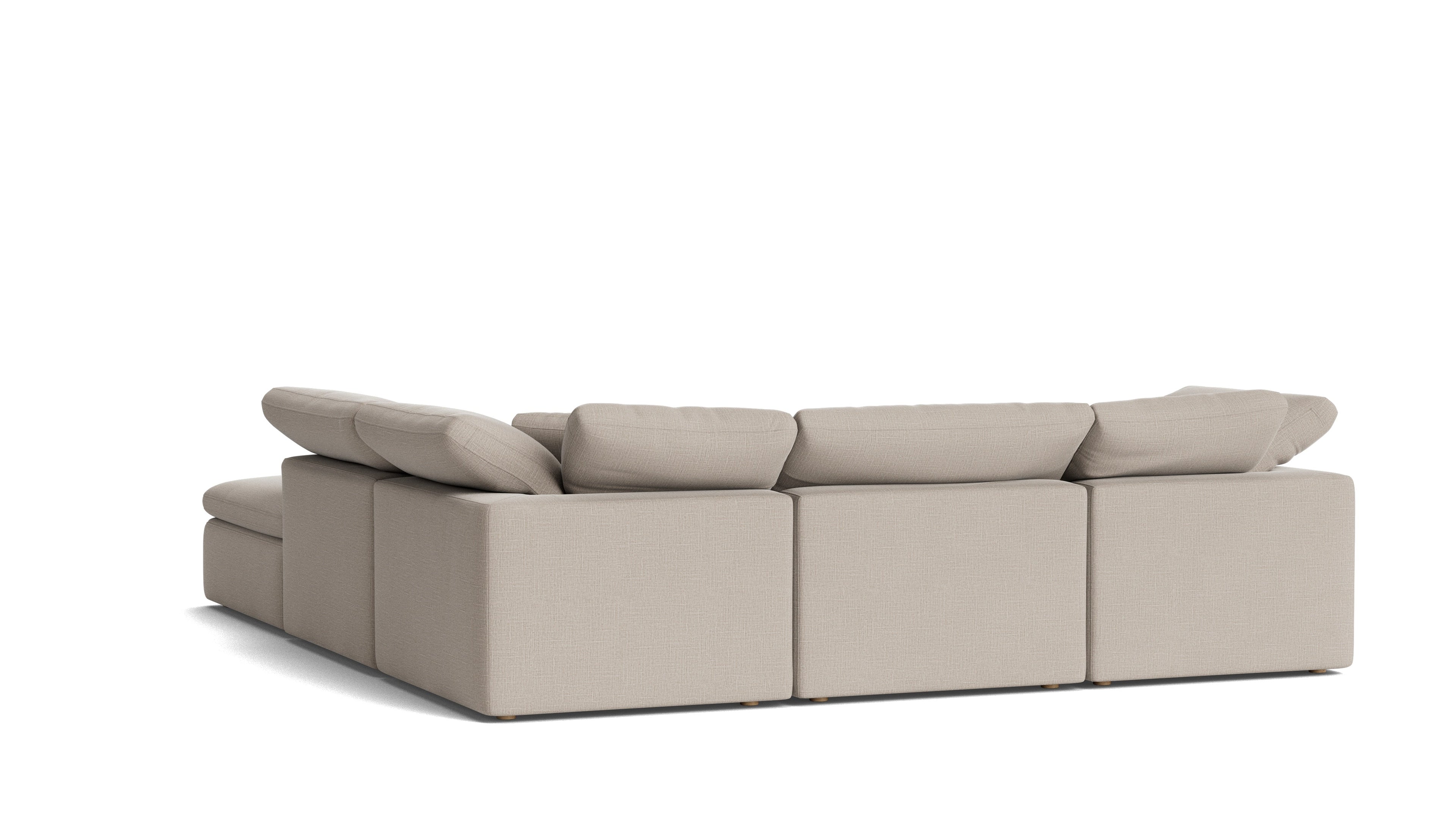 Canapé d'angle modulaire 5 pièces Movie Night™, Standard, Gris clair