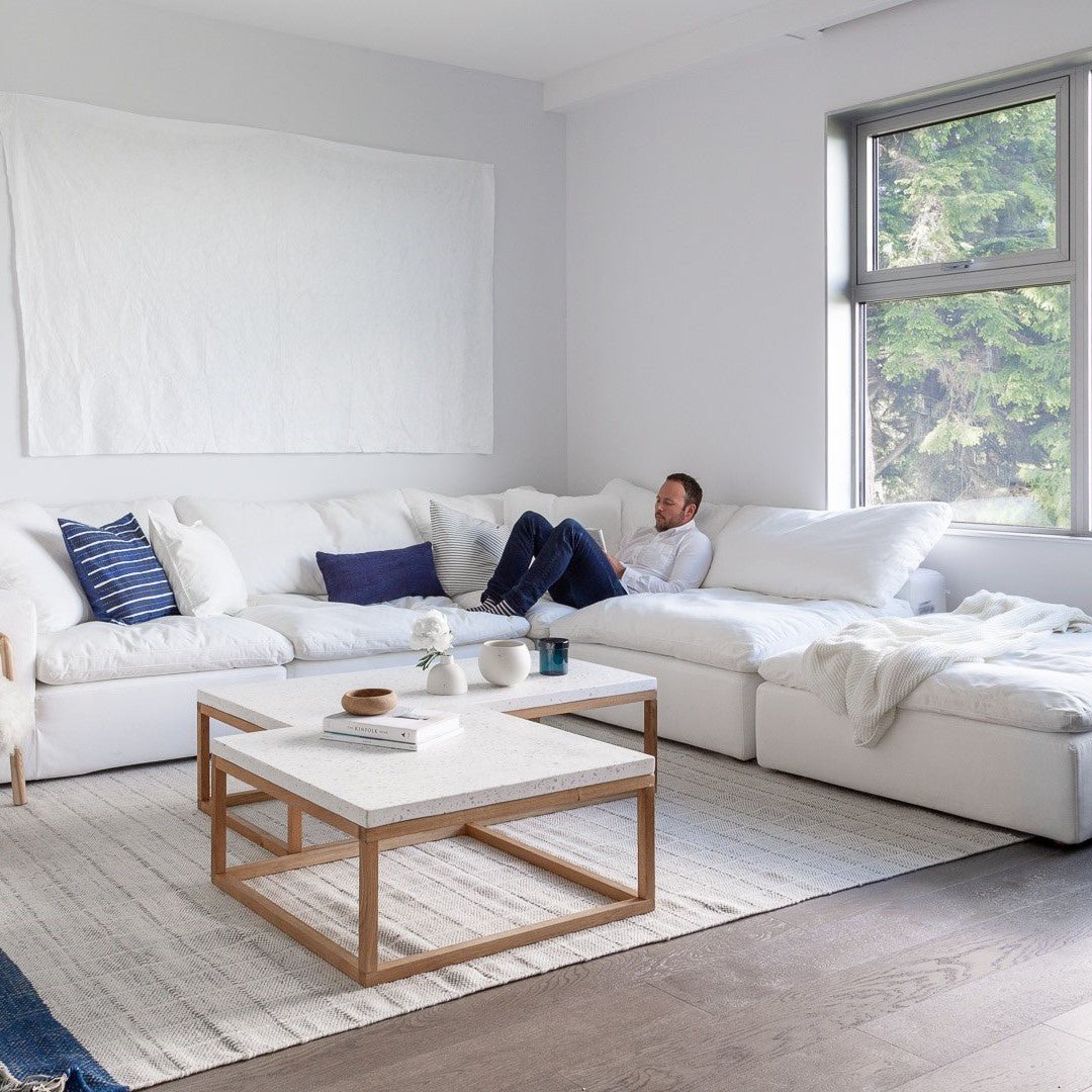 Canapé d'angle modulaire 5 pièces Movie Night™, Standard, Brie