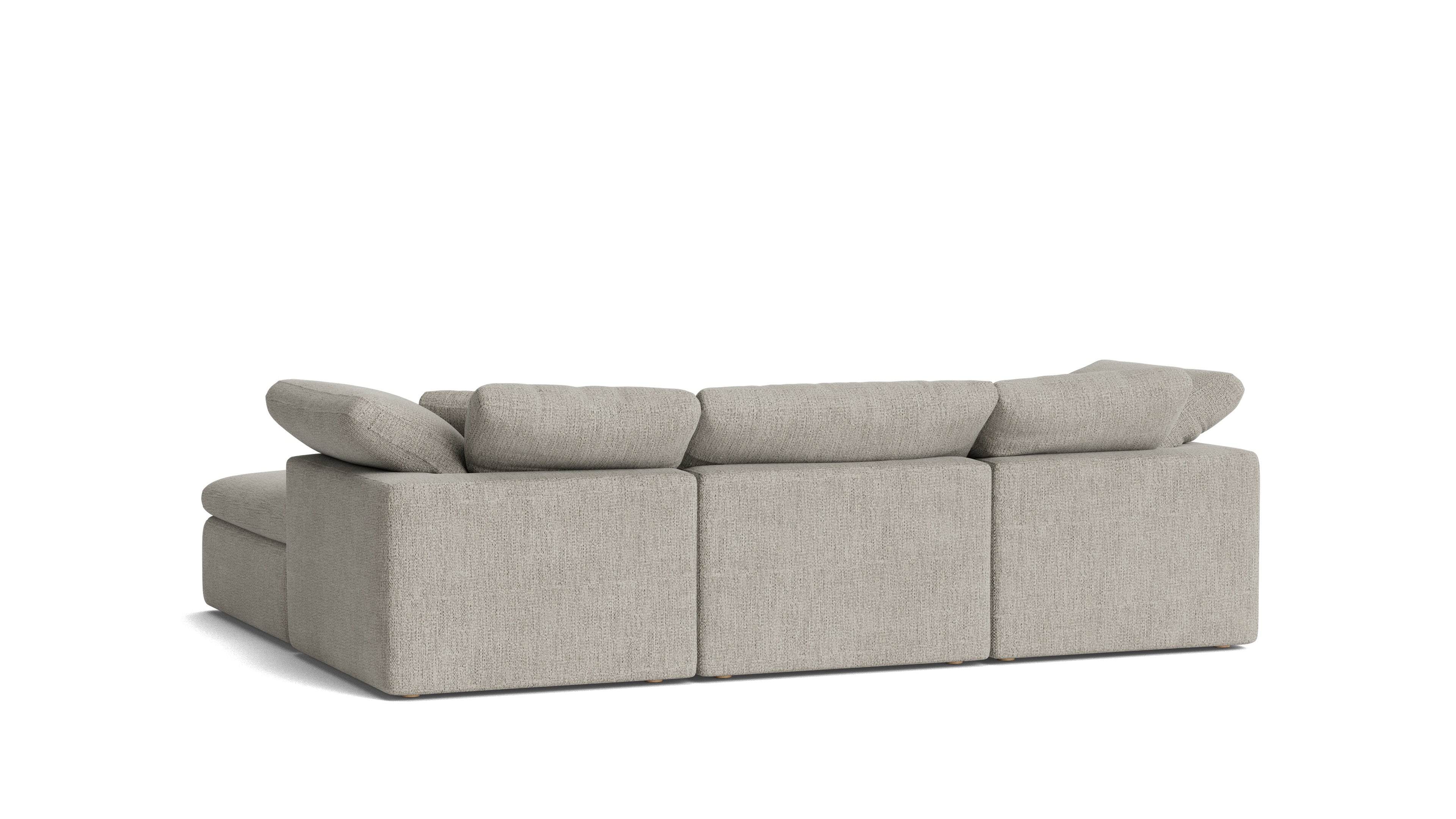 Canapé d'angle modulaire 4 pièces Movie Night™, standard, couleur avoine