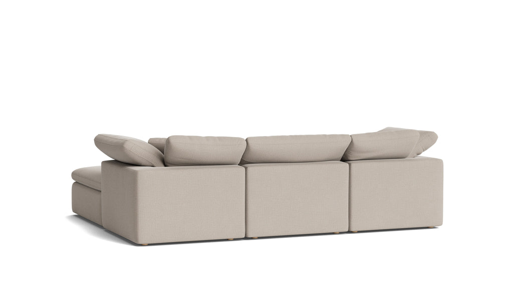 Canapé d'angle modulaire 4 pièces Movie Night™, Standard, Gris clair