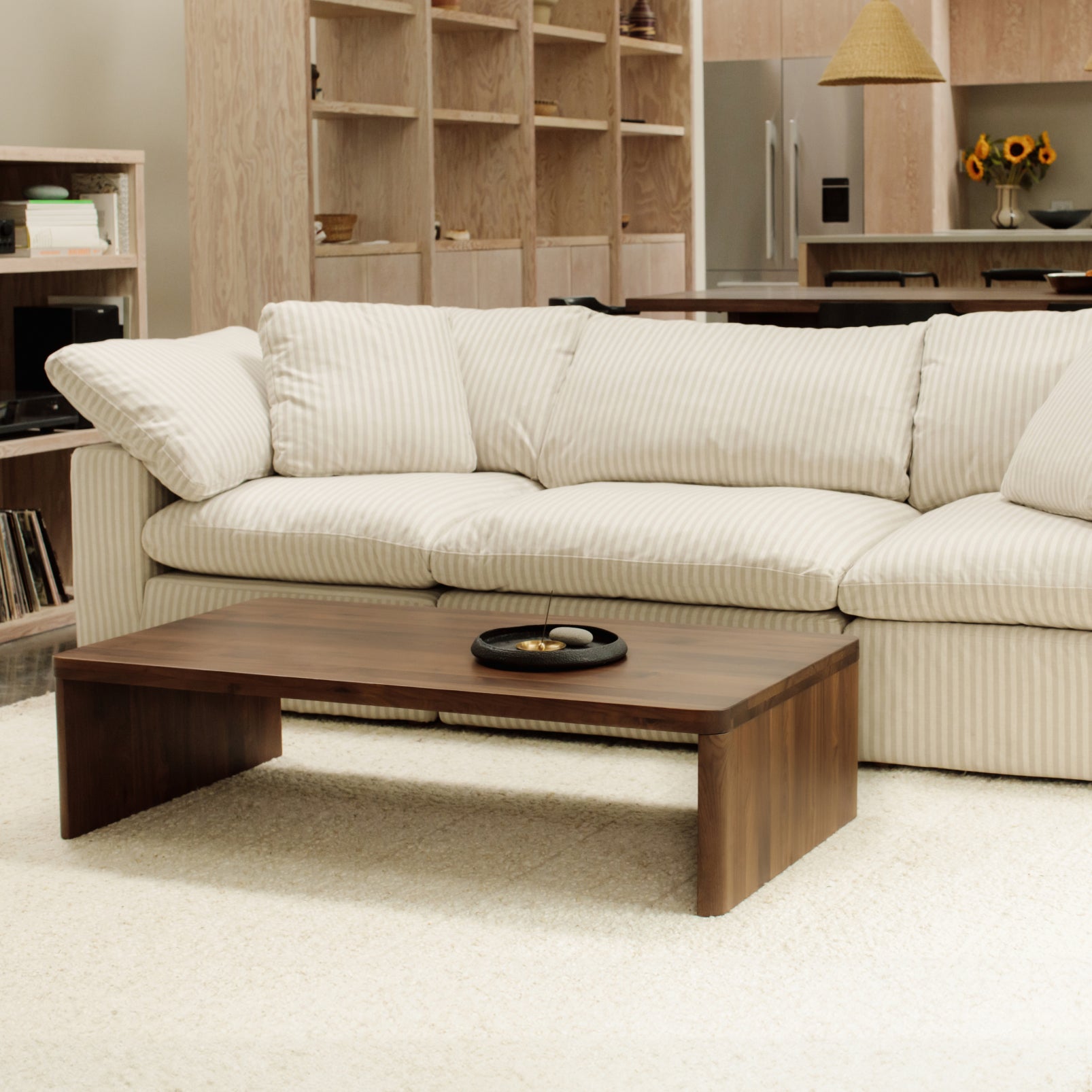 Canapé modulable 3 pièces Movie Night™, Standard, Rayures Newport