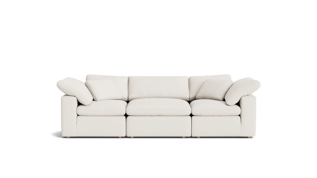 Canapé modulable 3 pièces Movie Night™, standard, lin crème