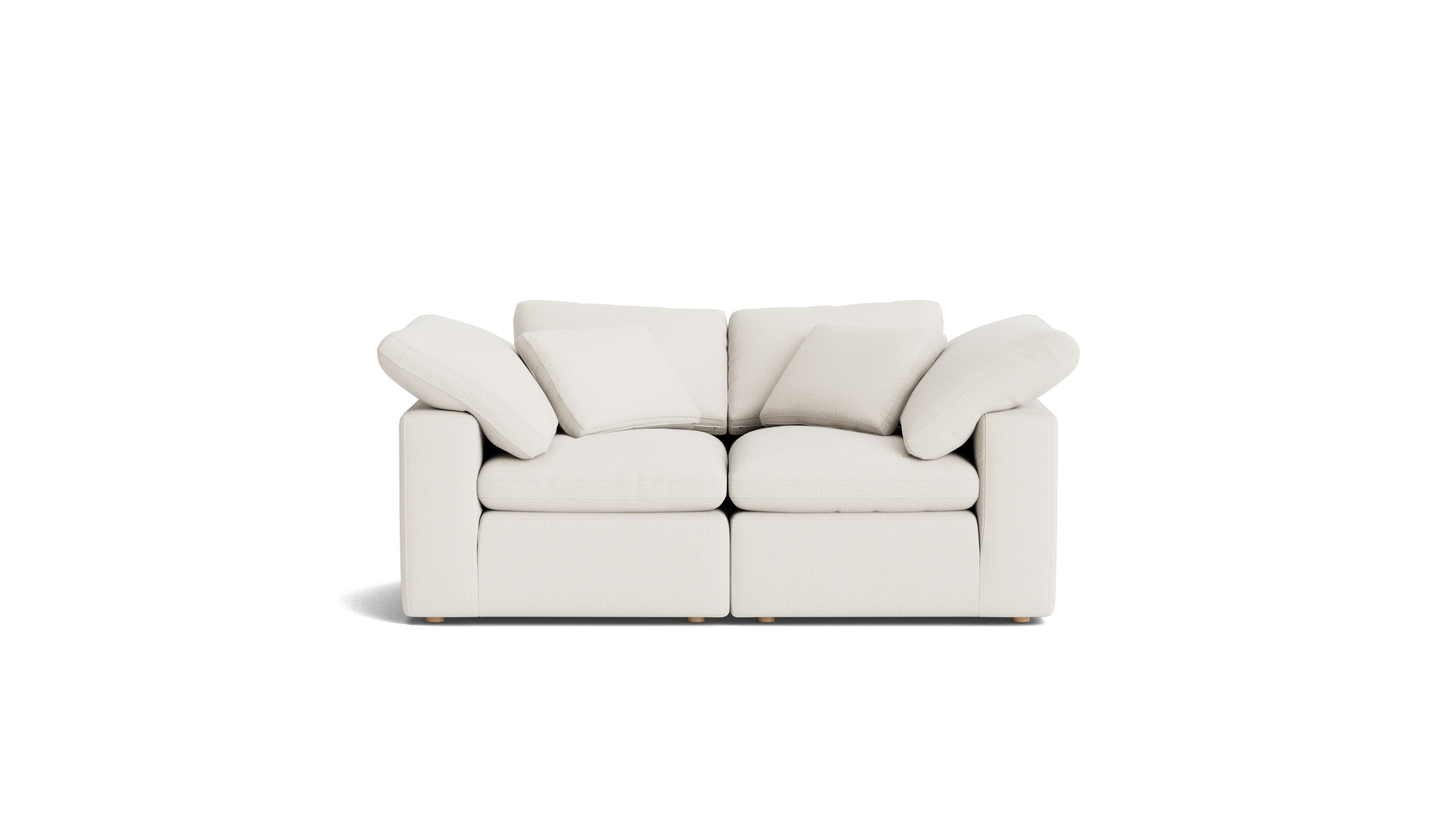 Canapé modulable 2 pièces Movie Night™, standard, lin crème