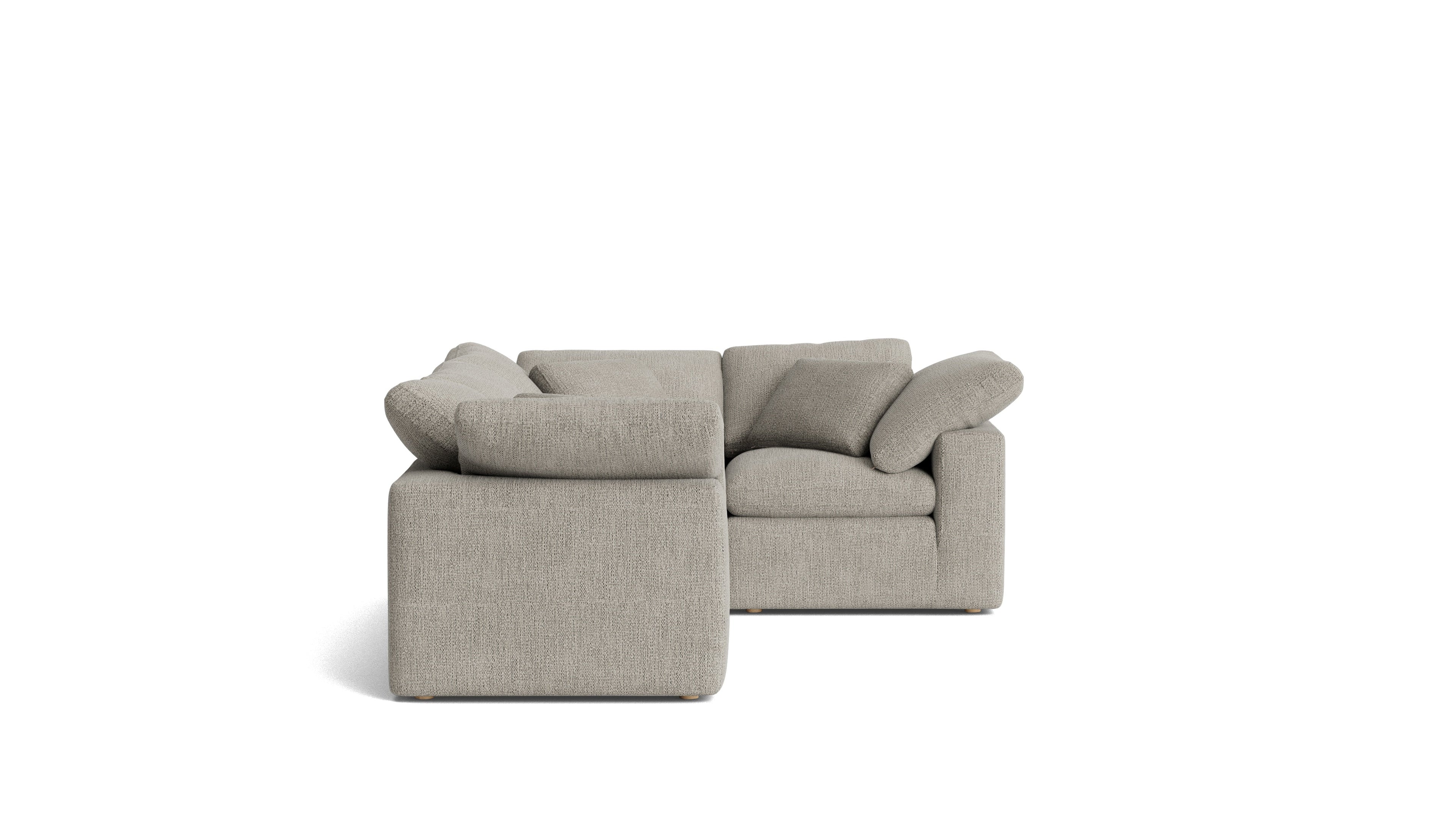 Canapé d'angle modulaire 4 pièces Movie Night™ fermé, standard, couleur avoine