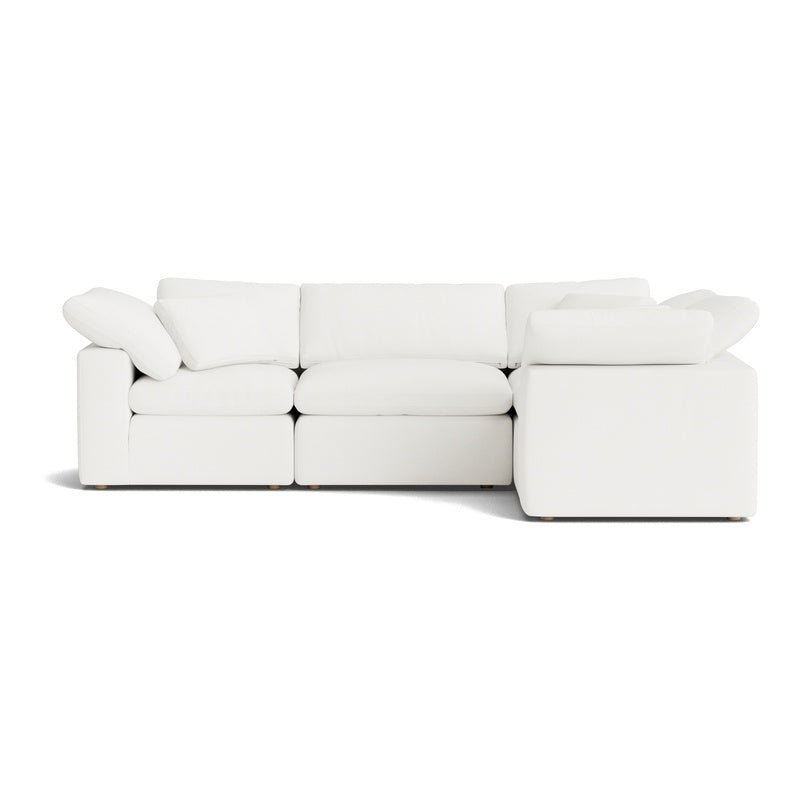 Canapé d'angle modulaire 4 pièces Movie Night™ fermé, standard, Brie