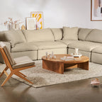 Canapé d'angle modulaire 5 pièces Movie Night™ fermé, standard, couleur galet clair