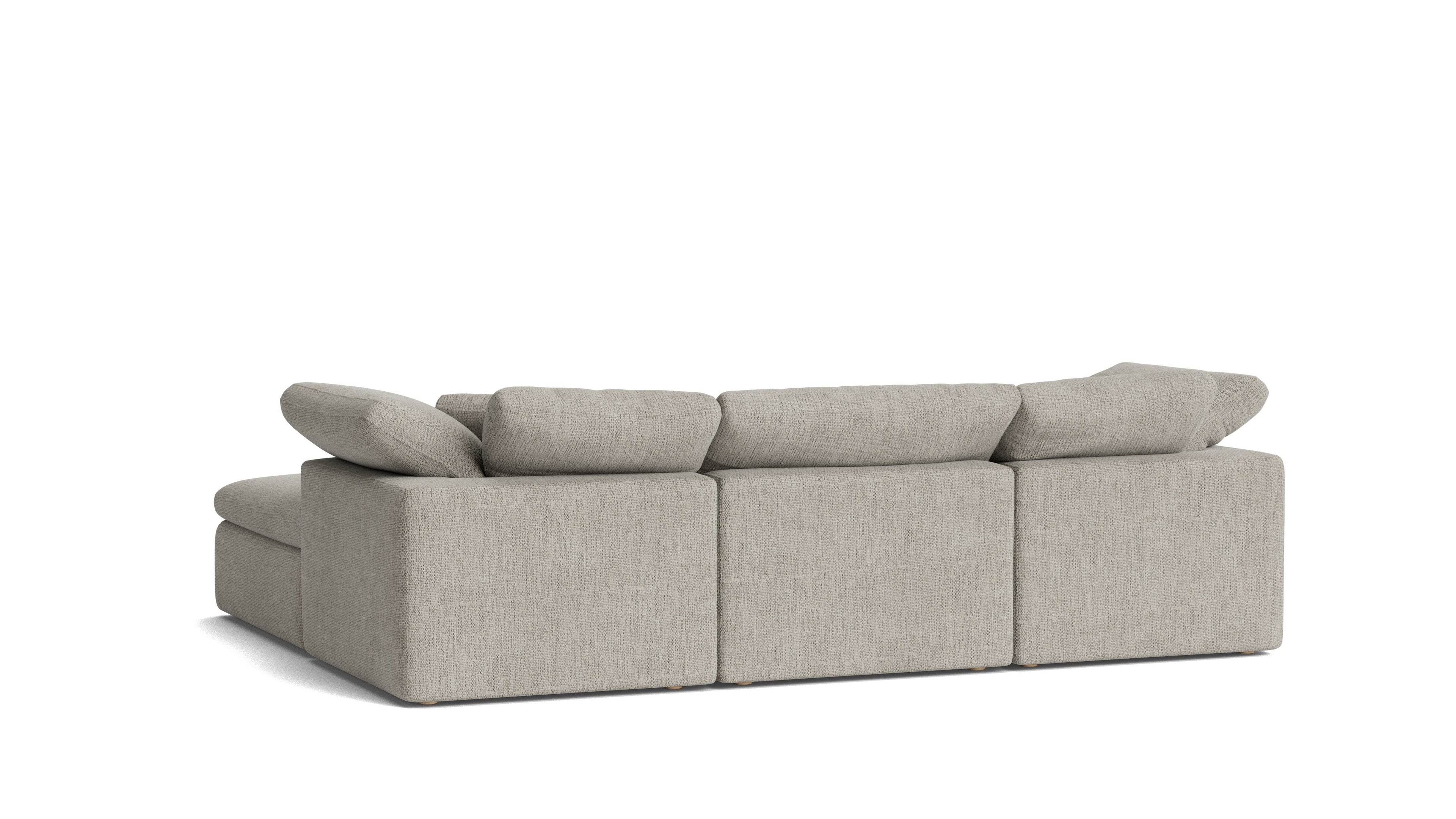 Canapé d'angle modulaire en forme de U 5 pièces Movie Night™, standard, couleur avoine