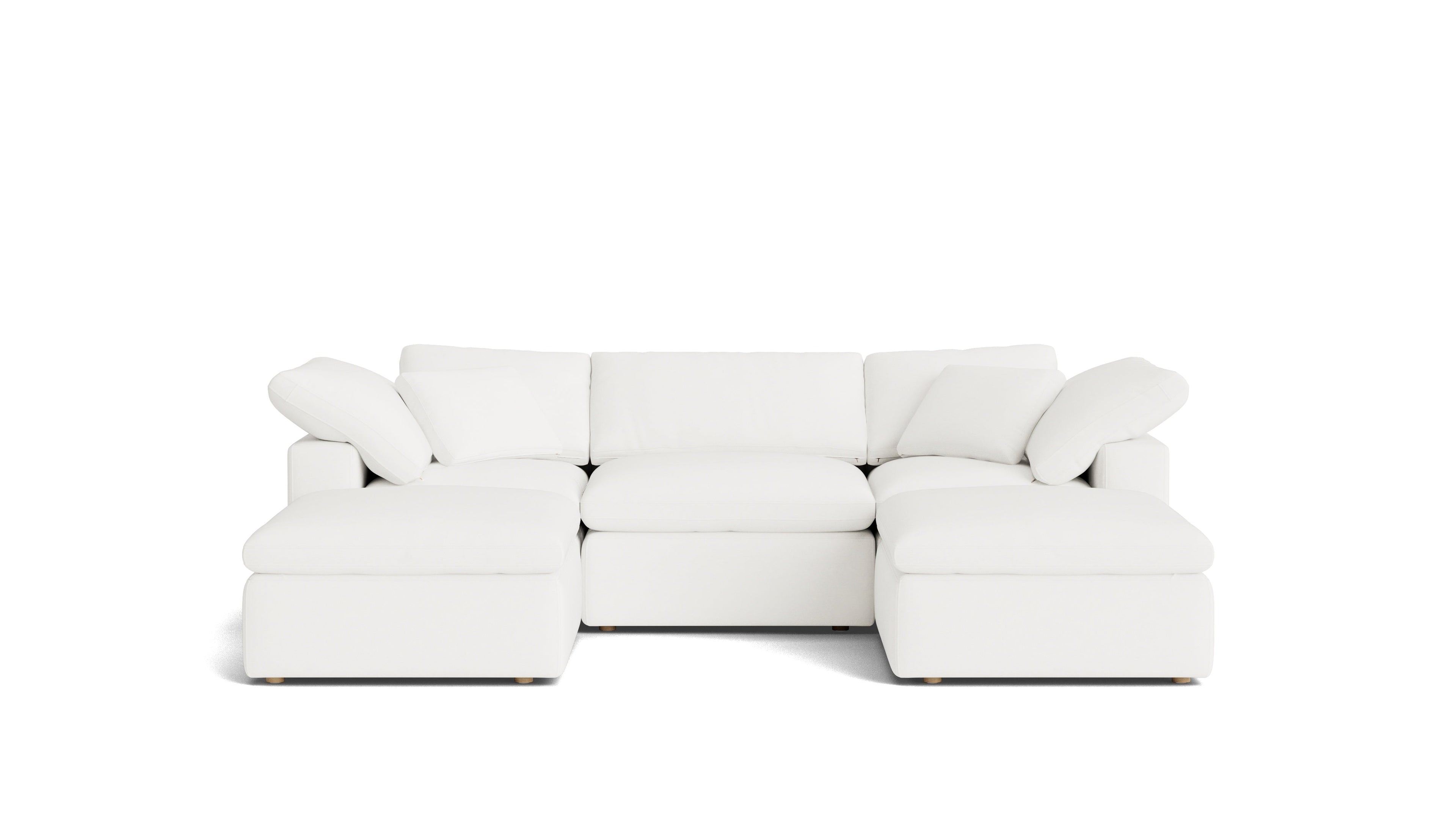 Canapé d'angle modulaire en U 5 pièces Movie Night™, Standard, Brie