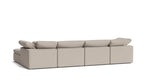 Canapé d'angle modulaire en U 6 pièces Movie Night™, Standard, Gris clair