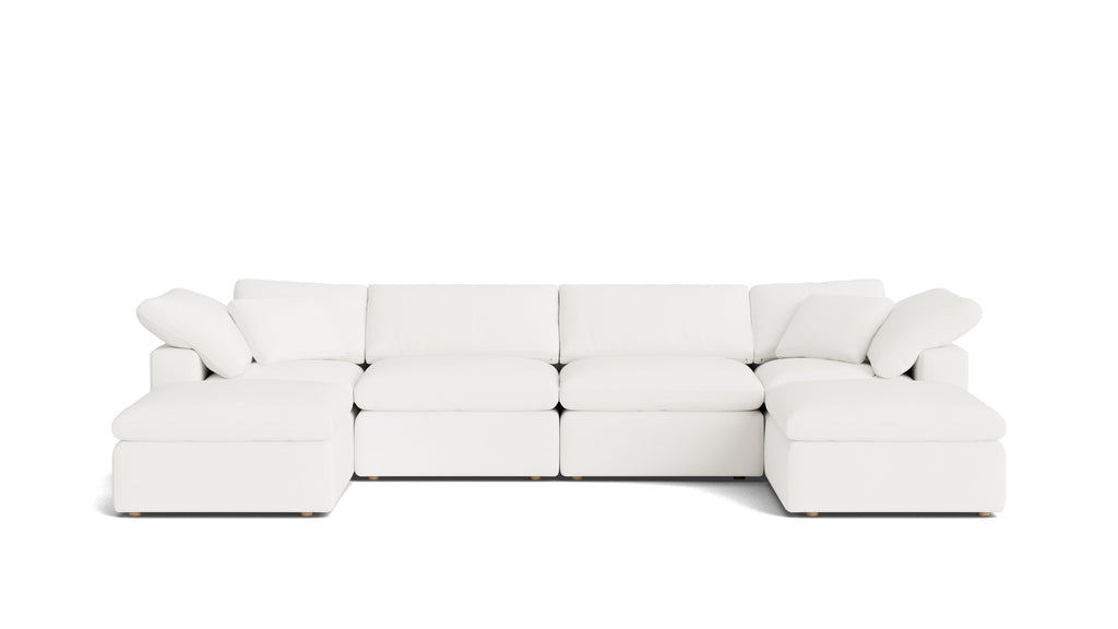 Canapé d'angle modulaire en U 6 pièces Movie Night™, Standard, Brie