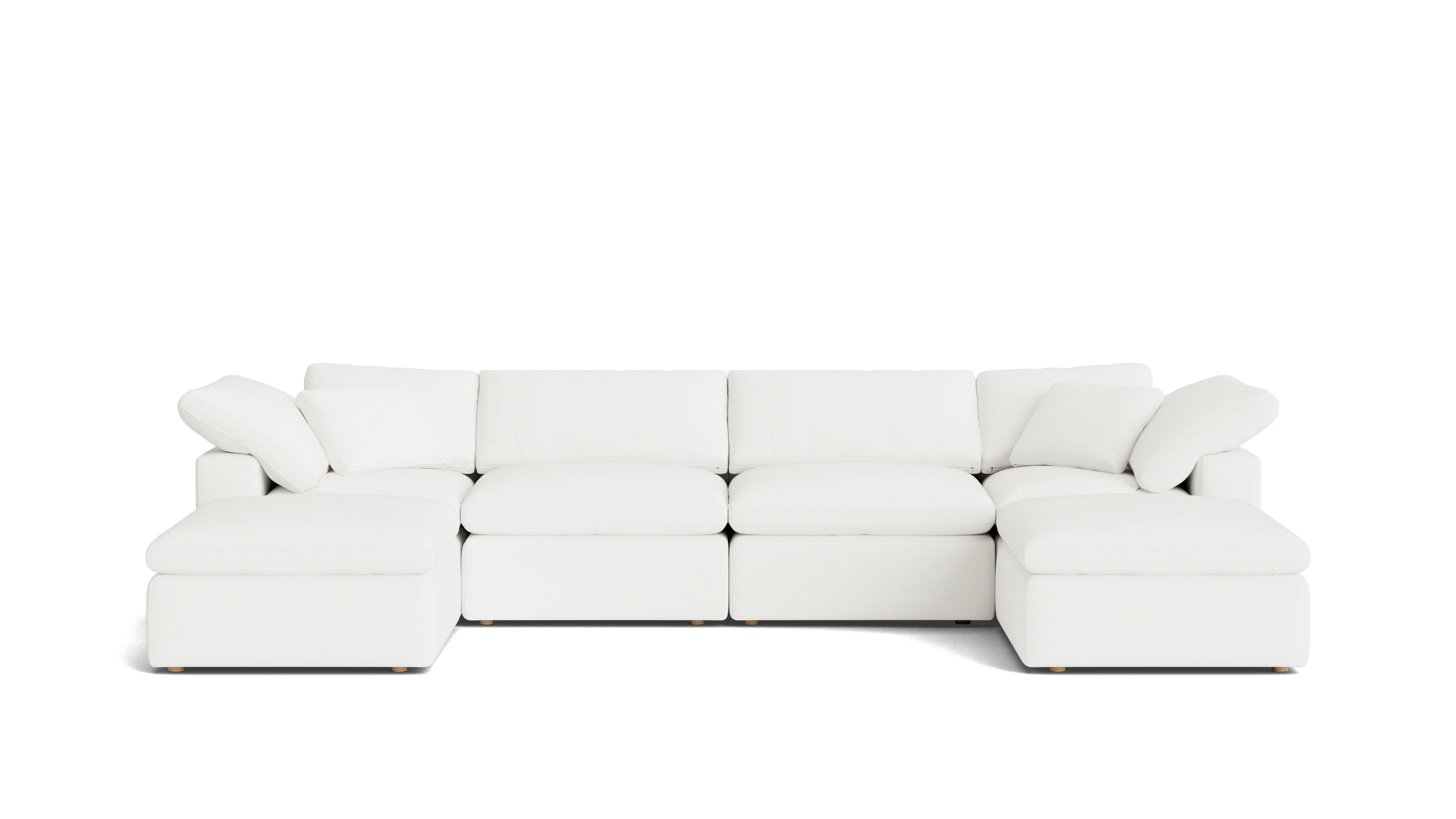 Canapé d'angle modulaire en U 6 pièces Movie Night™, Standard, Brie