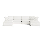 Canapé d'angle modulaire en U 6 pièces Movie Night™, Standard, Brie