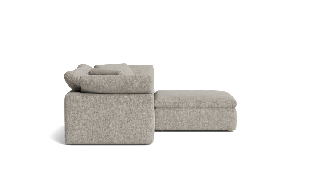 Canapé d'angle modulaire 3 pièces Movie Night™, grand modèle, couleur avoine