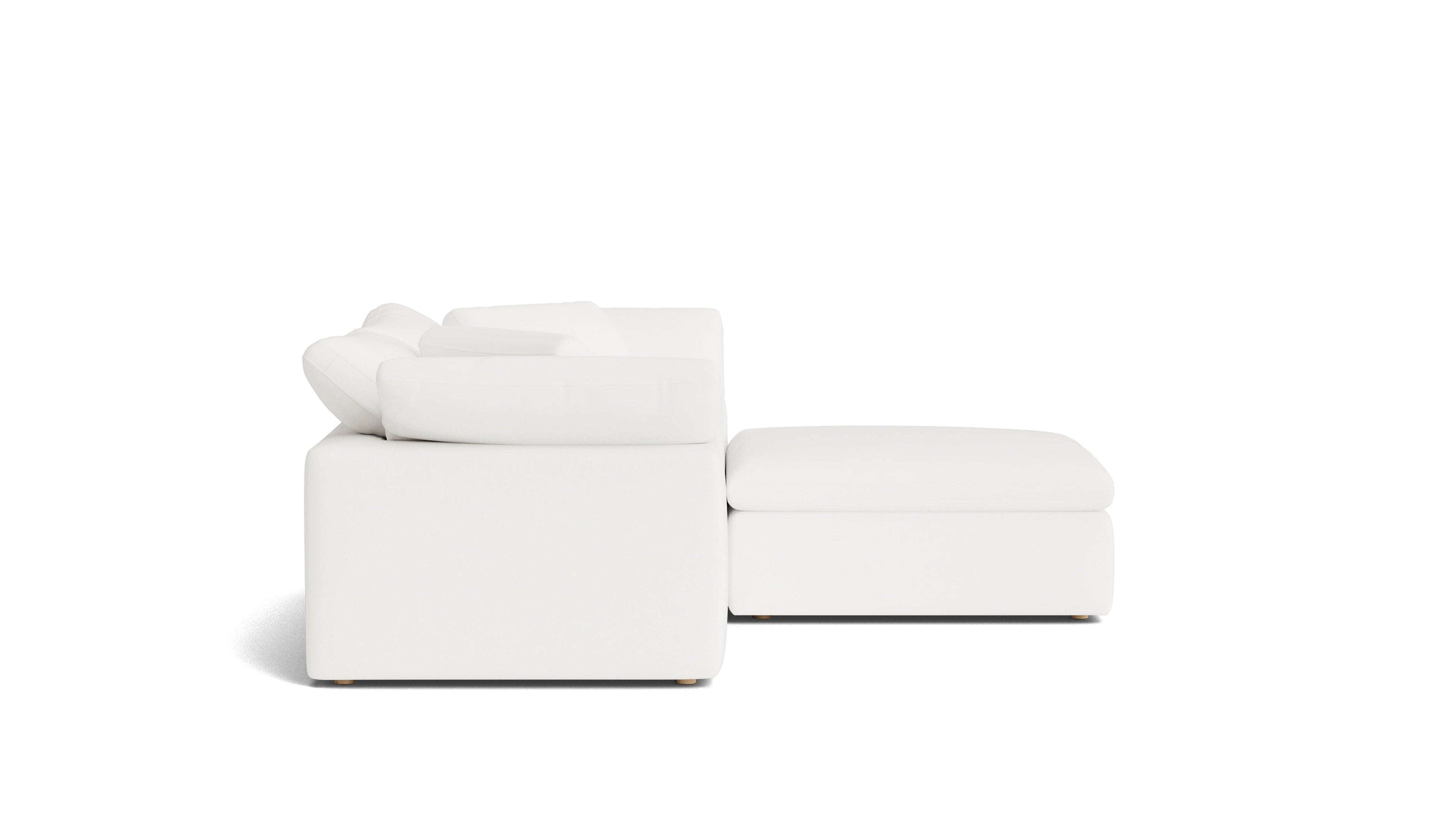 Canapé d'angle modulaire 3 pièces Movie Night™, grand modèle, Brie