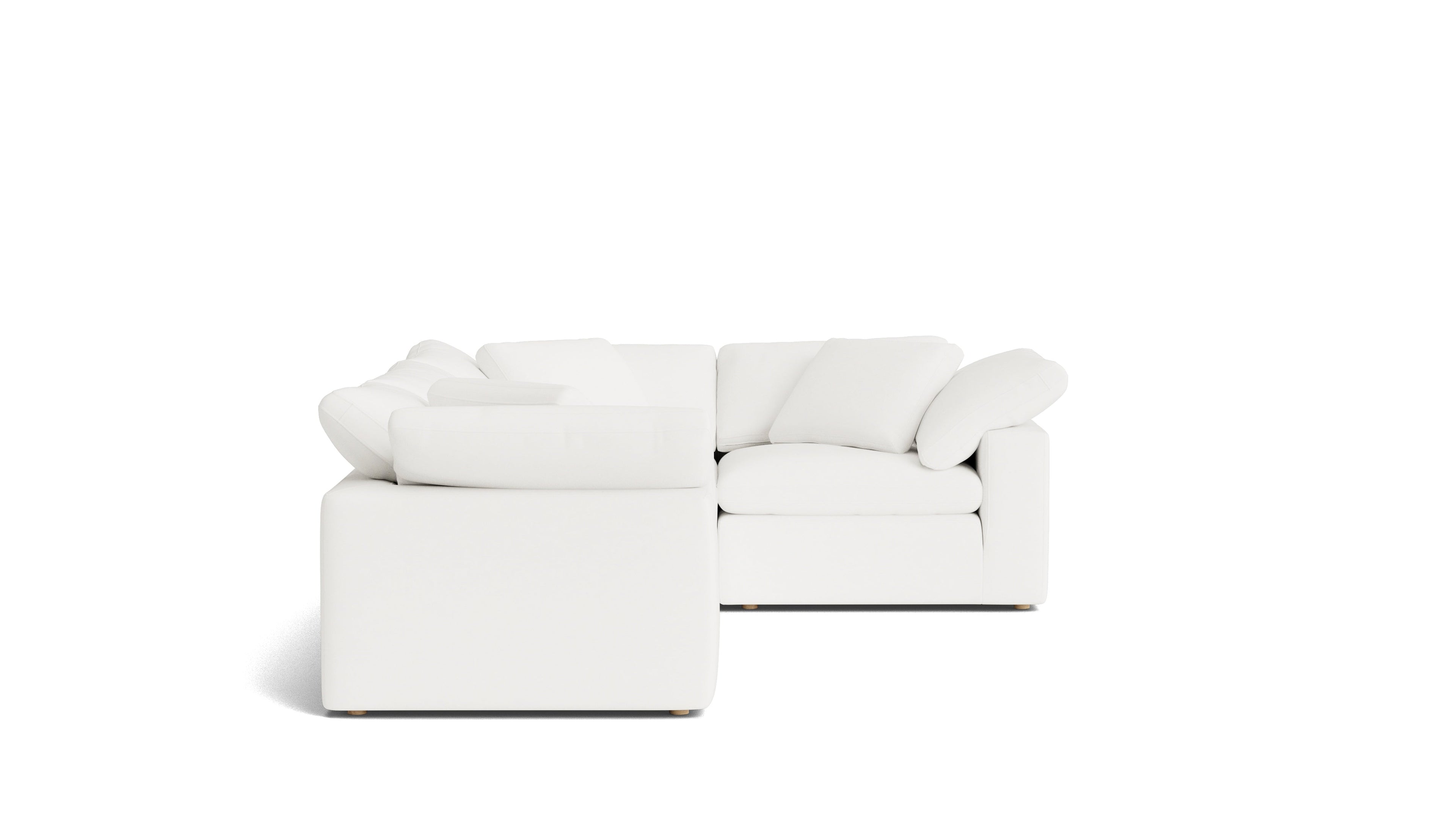 Canapé d'angle modulaire 4 pièces Movie Night™ fermé, grand, Brie