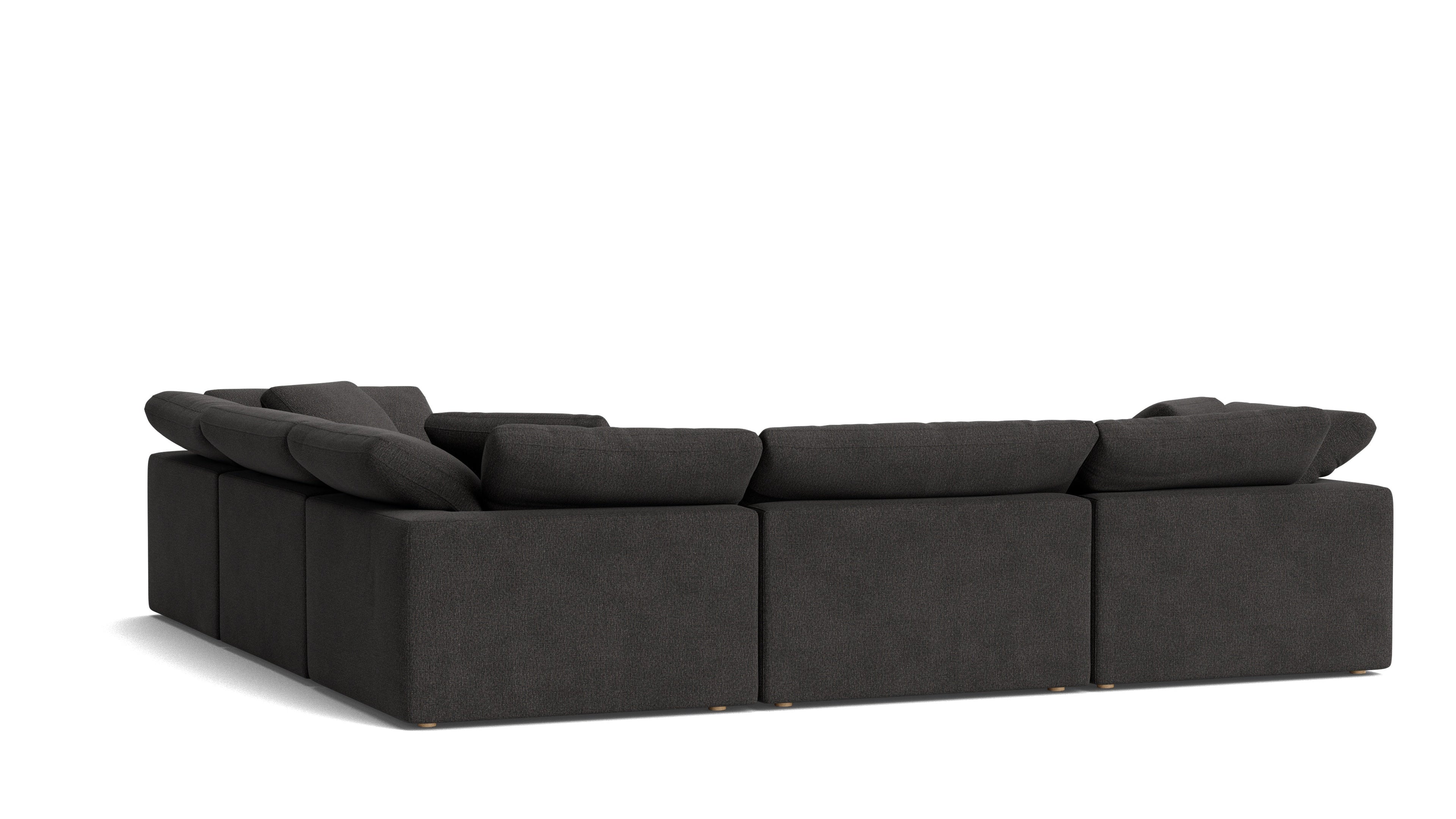 Canapé d'angle modulaire 5 pièces Movie Night™ fermé, grand, Dark Shadow