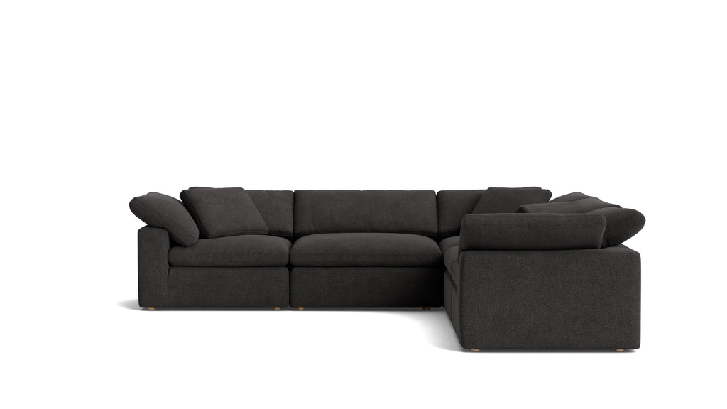 Canapé d'angle modulaire 5 pièces Movie Night™ fermé, grand, Dark Shadow