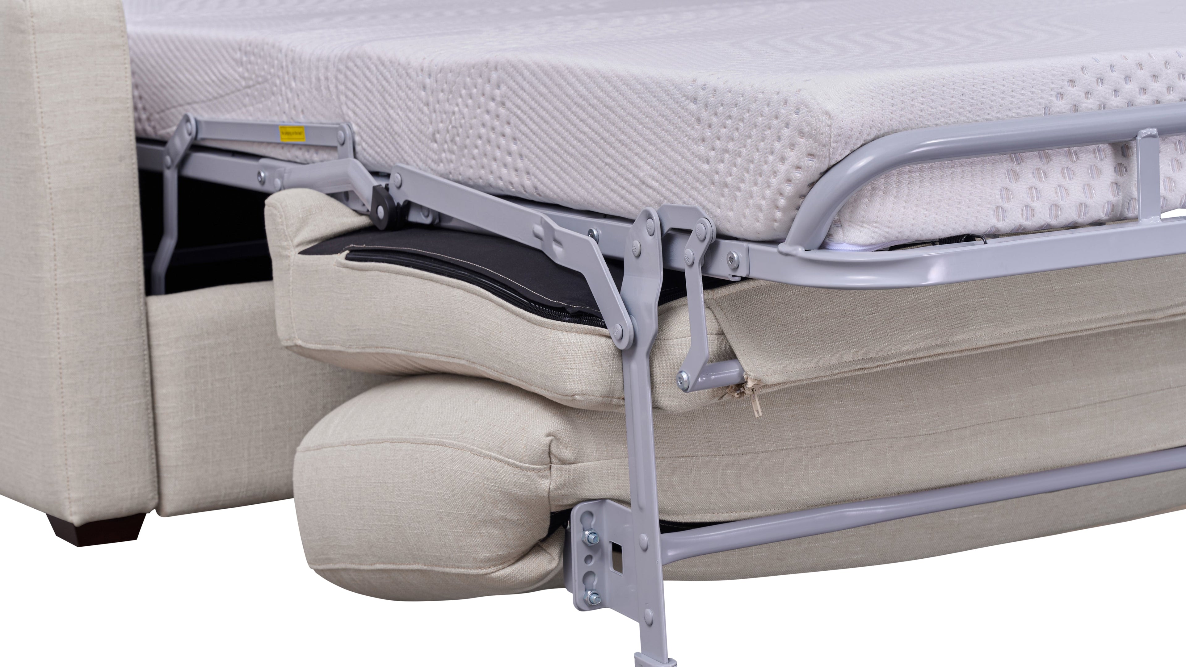 Canapé-lit d'angle Sleep Over (gauche ou droite), grand format, couleur argile