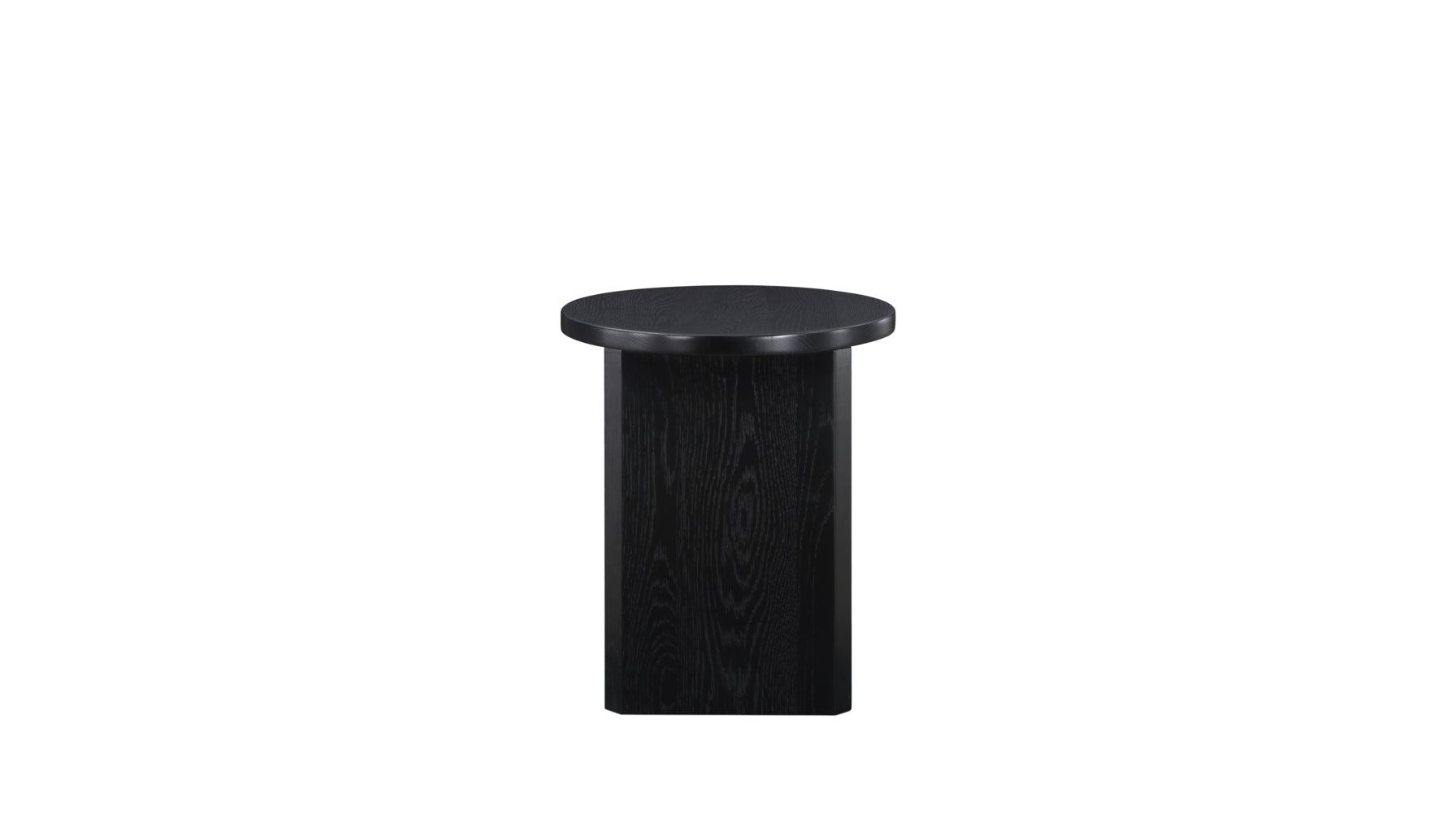 Tabouret de campagne, chêne noir