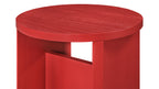 Tabouret de campagne, édition limitée, coquelicot