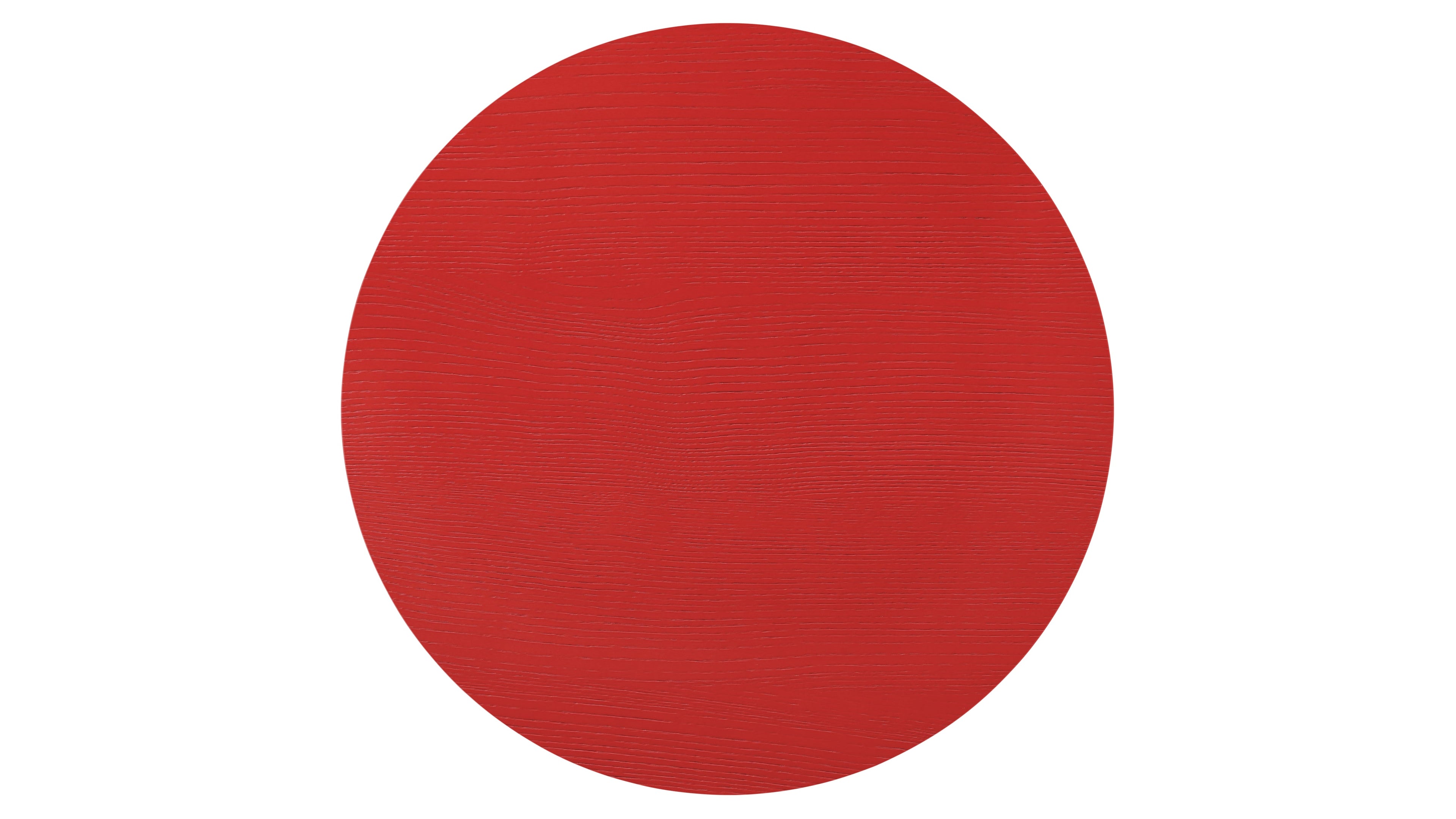 Tabouret de campagne, édition limitée, coquelicot