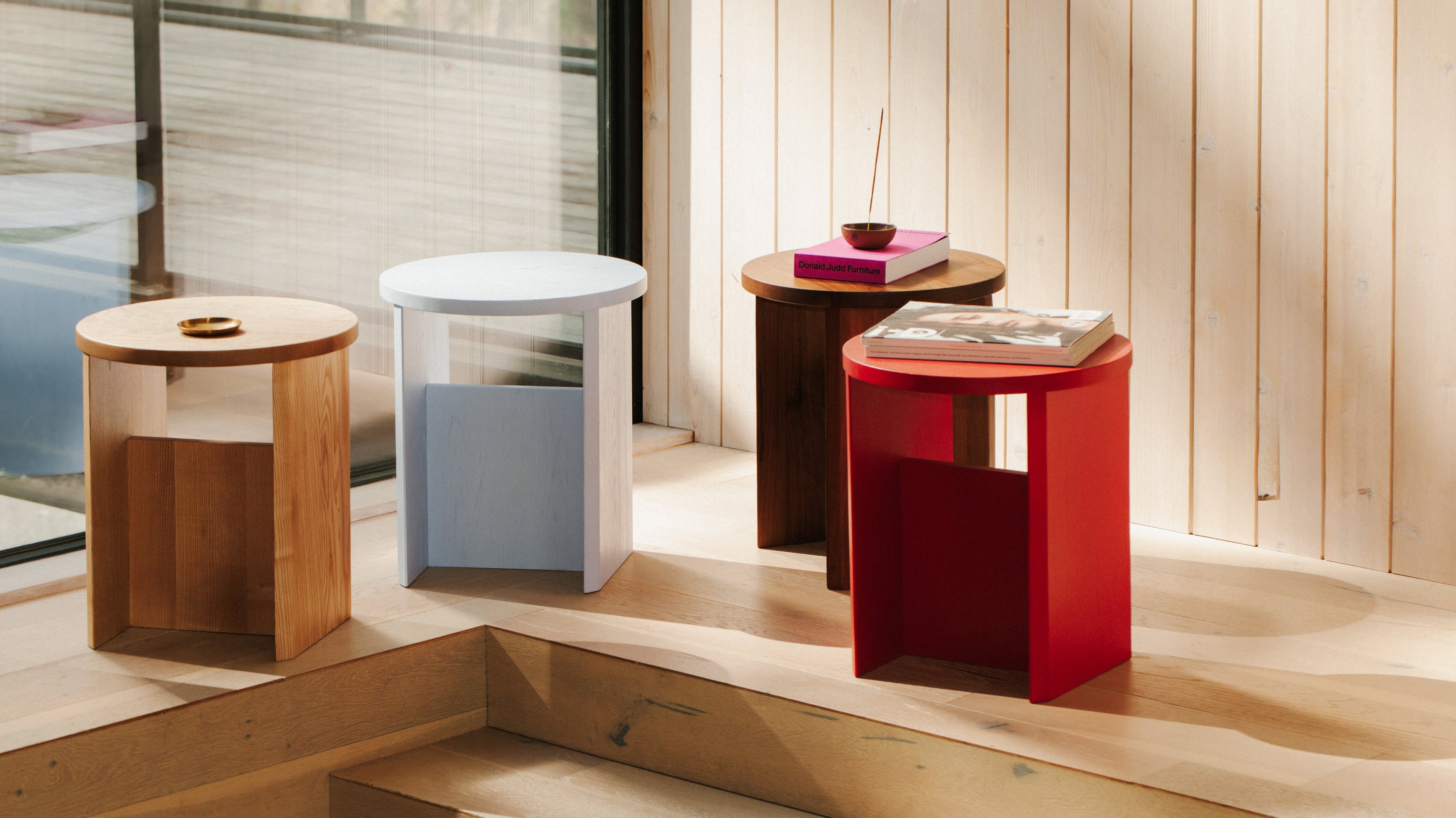 Tabouret de terrain, édition limitée, Glacier