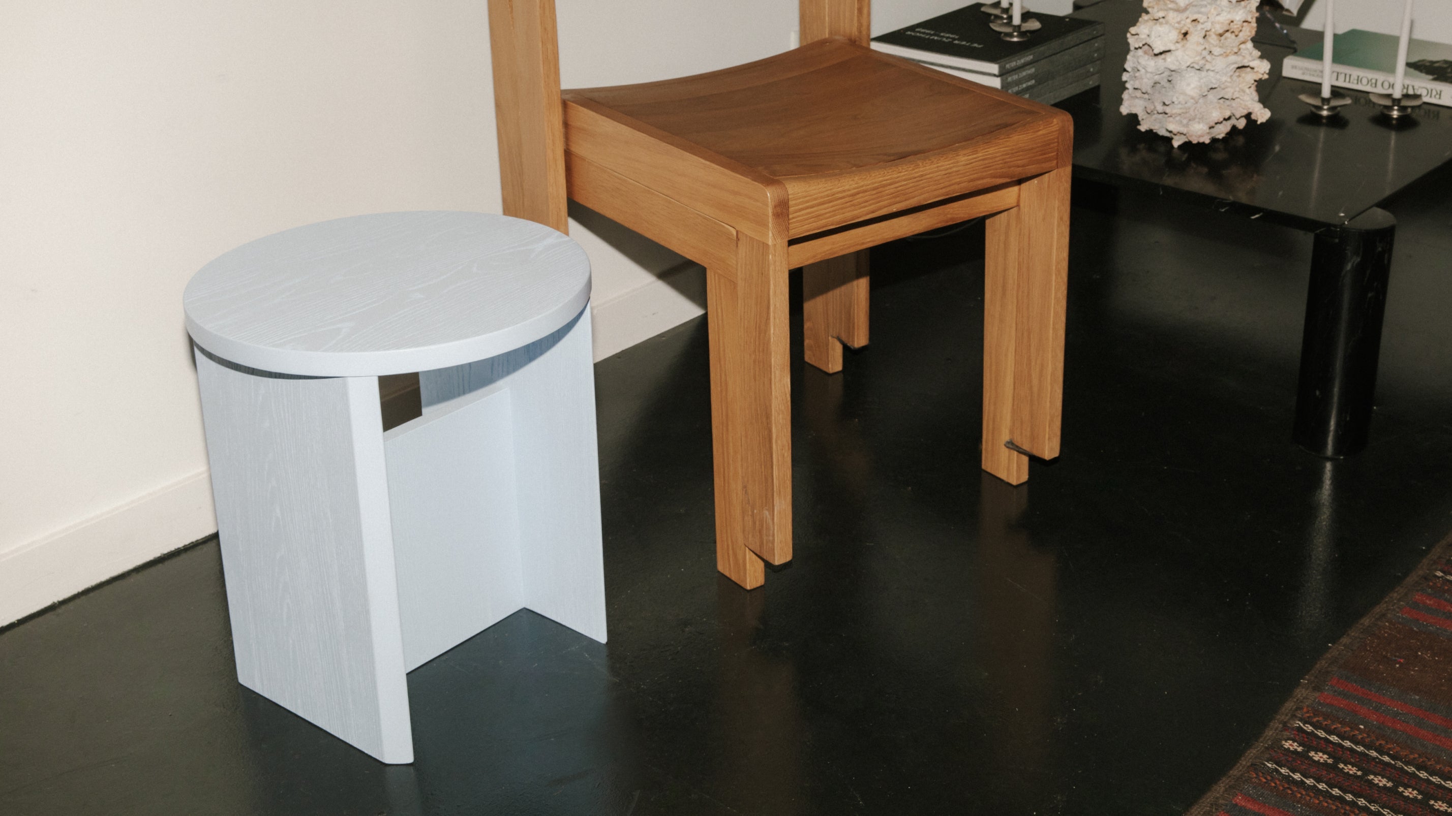 Tabouret de terrain, édition limitée, Glacier