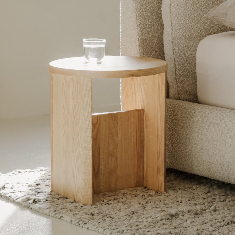 Tabouret des champs, frêne