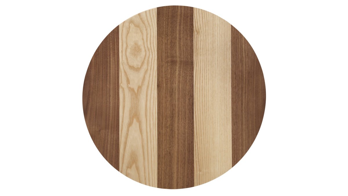 Tabouret de campagne, édition limitée, rayé