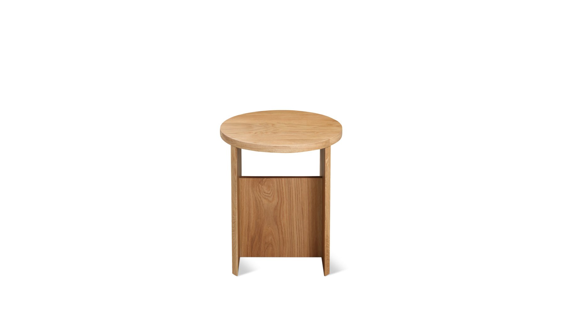 Tabouret de campagne, chêne