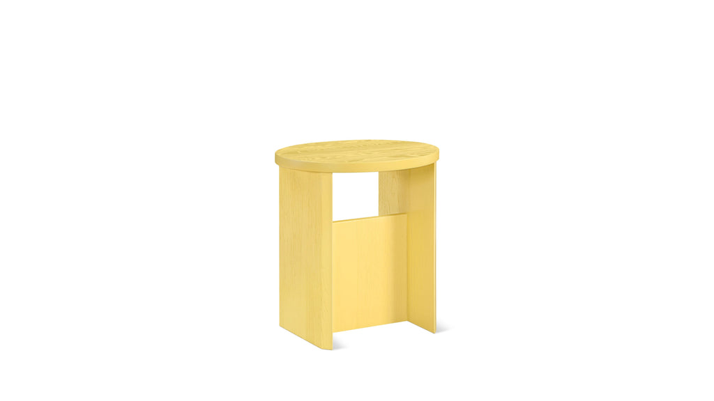Tabouret de campagne, édition limitée, citron