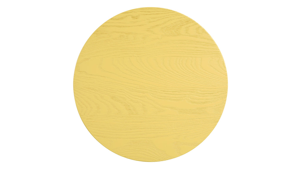 Tabouret de campagne, édition limitée, citron