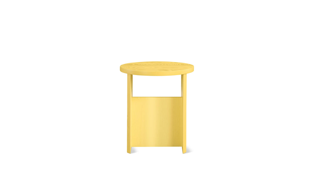 Tabouret de campagne, édition limitée, citron