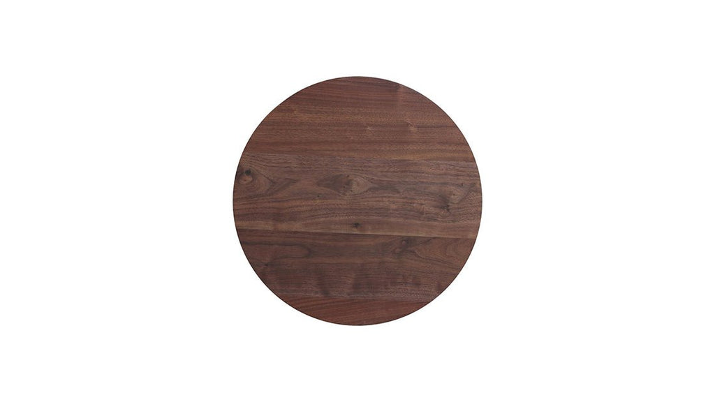 Tabouret de campagne, noyer américain