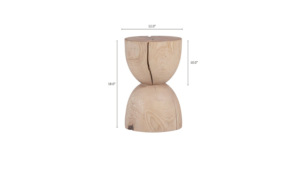 Tabouret de la côte ouest, frêne