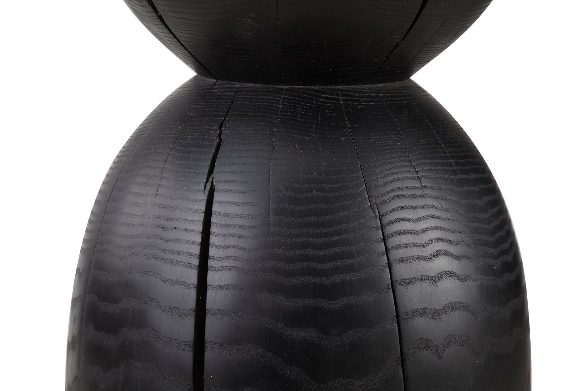 Tabouret de la côte ouest, frêne noir